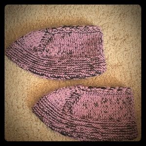 Handmade knitted house shoes/socks